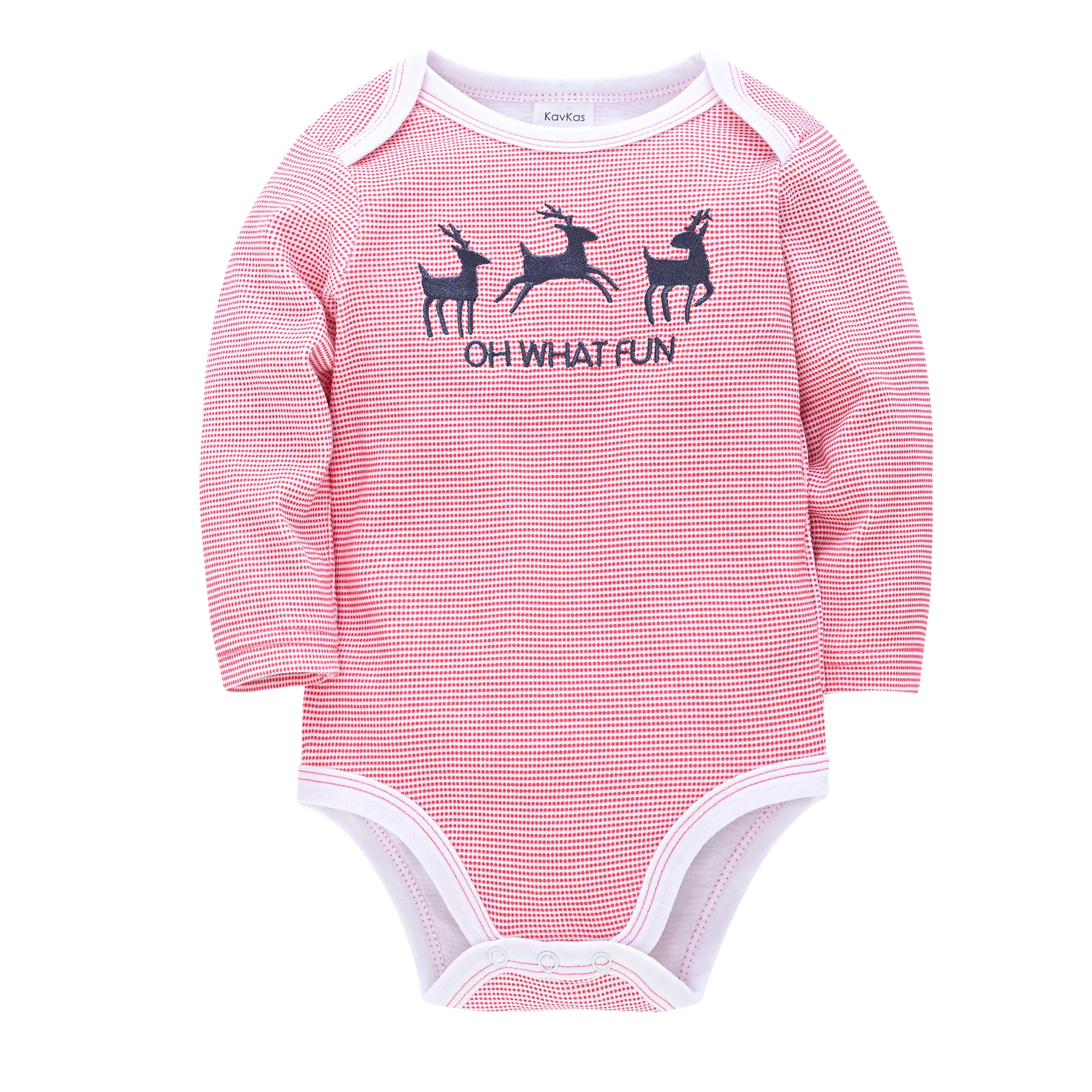 Baby-Mädchen-Body mit langen Ärmeln aus Baumwolle, 3-teiliges Set mit Hirsch-, Blumen- und Karomuster, Baby-Strampler, Einteiler, Frühlings- und Herbstkleidung, Jumpsuit, Sonnenanzug – Detail 8