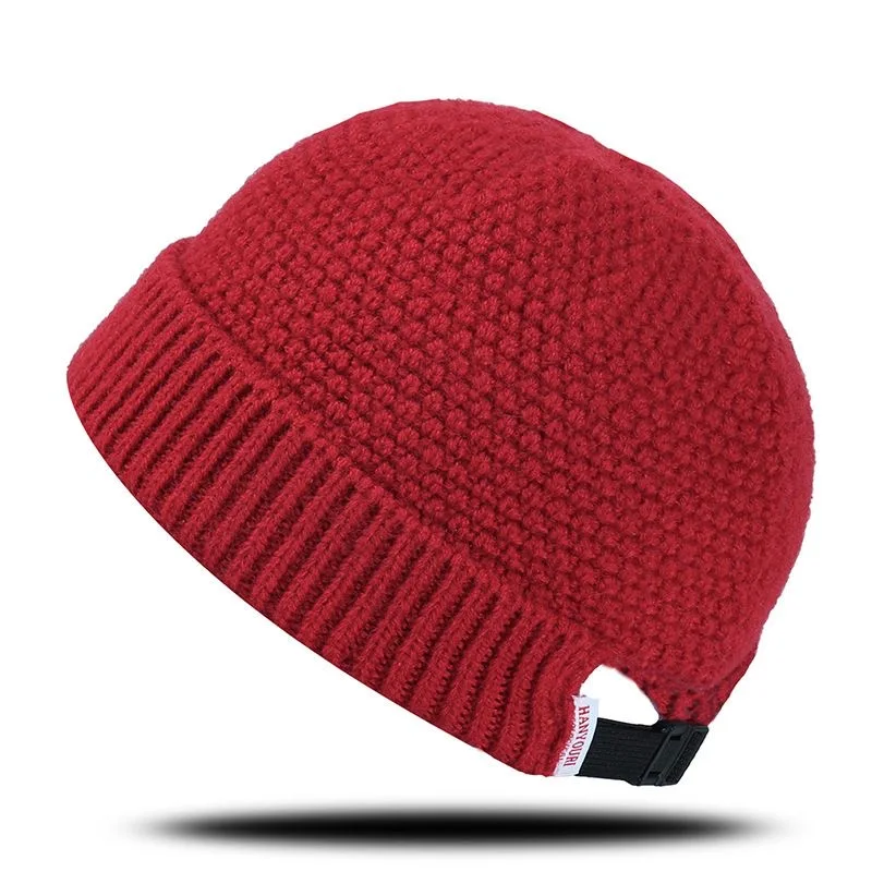 Moslim Caps Voor Mannen Koude Freeshipping Gehaakte Gebreide Muts Kalkoen Kufi Islamic Kippa Joodse Tulband Wol Katoen Winter 0744