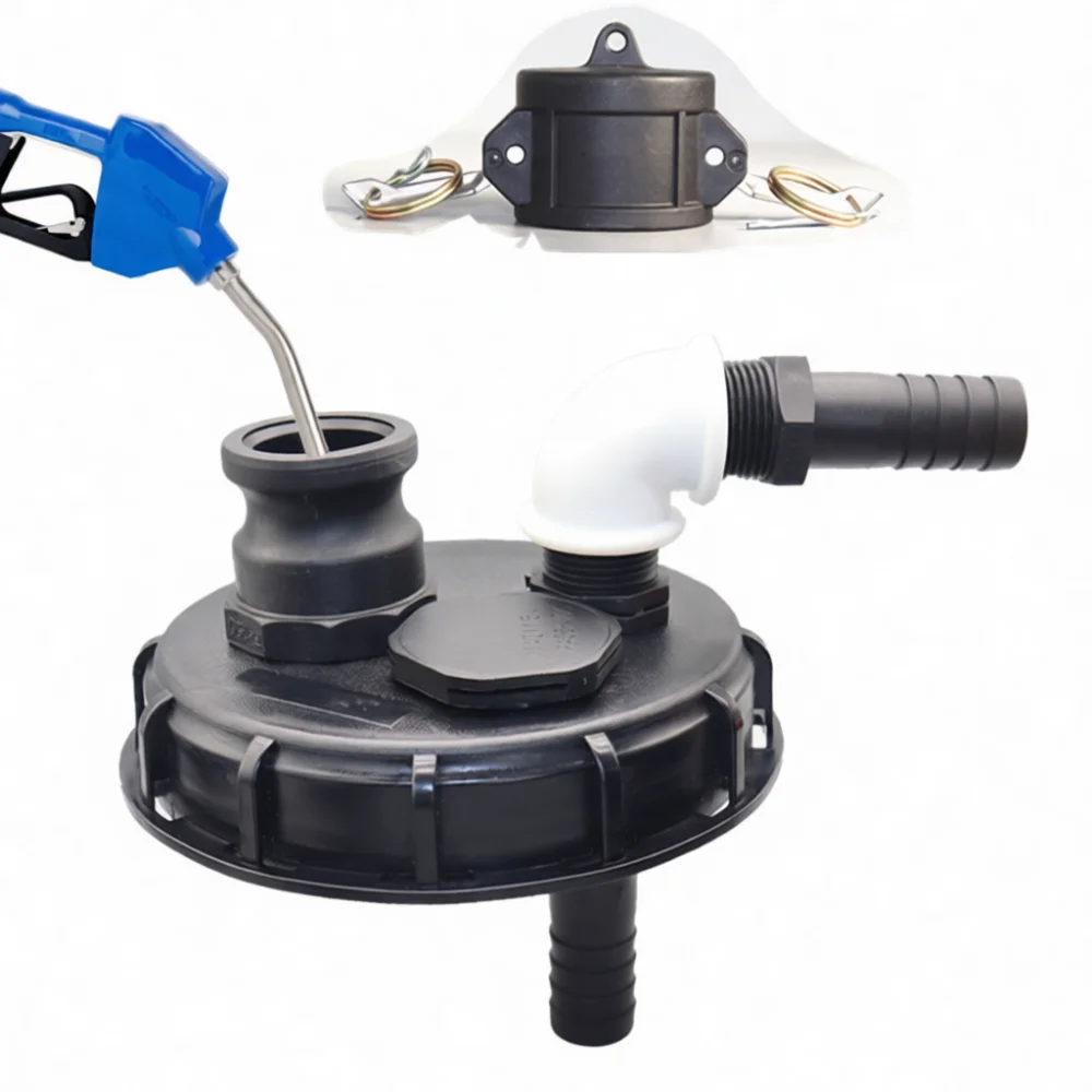 Industrial IBC Tank Breathable Lid 165mm Storage Barrel Cover Pressure Relief Valve Waterproof Connector Sealing Plug Parts