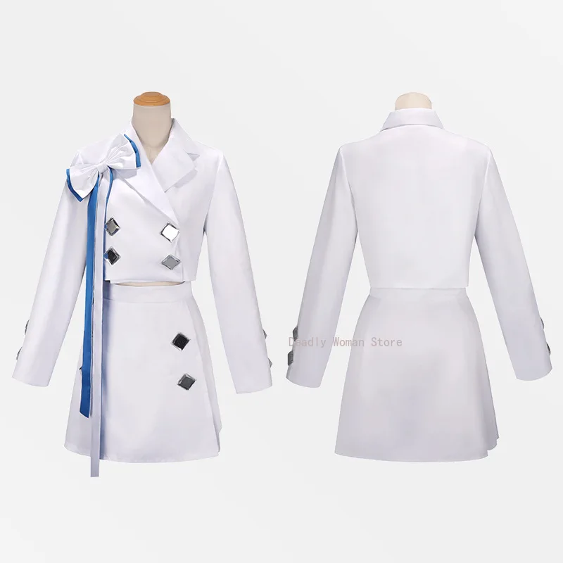 Kiritani Haruka Cosplay Anime Project Sekai colorido escenario Cosplay peluca trajes de fiesta de Halloween para mujeres S-2XL