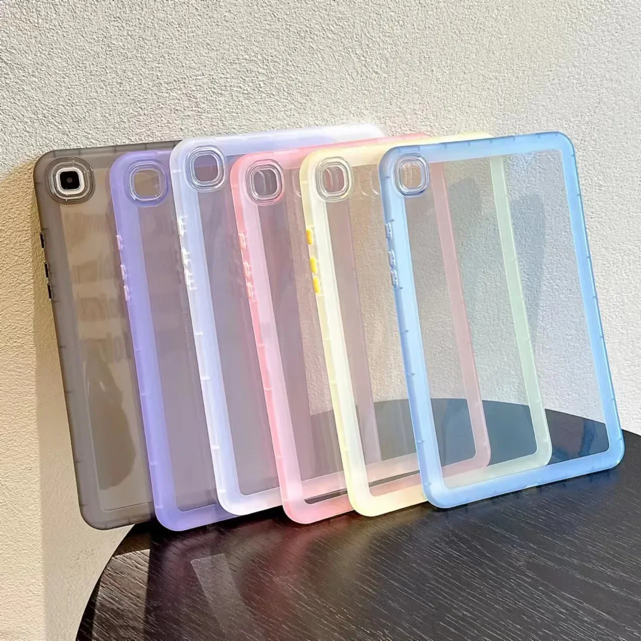 New Case for Samsung Galaxy Tab A9 A8 A7 A S9 S8 S7 S6 Lite Plus FE 12.4 11 10.5 10.4 8 7 Inch Tablet Transparent Protect Cover