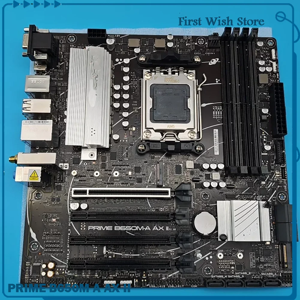 

AM5 DDR5 M.2 USB3.2 материнская плата PRIME B650M-A AX II