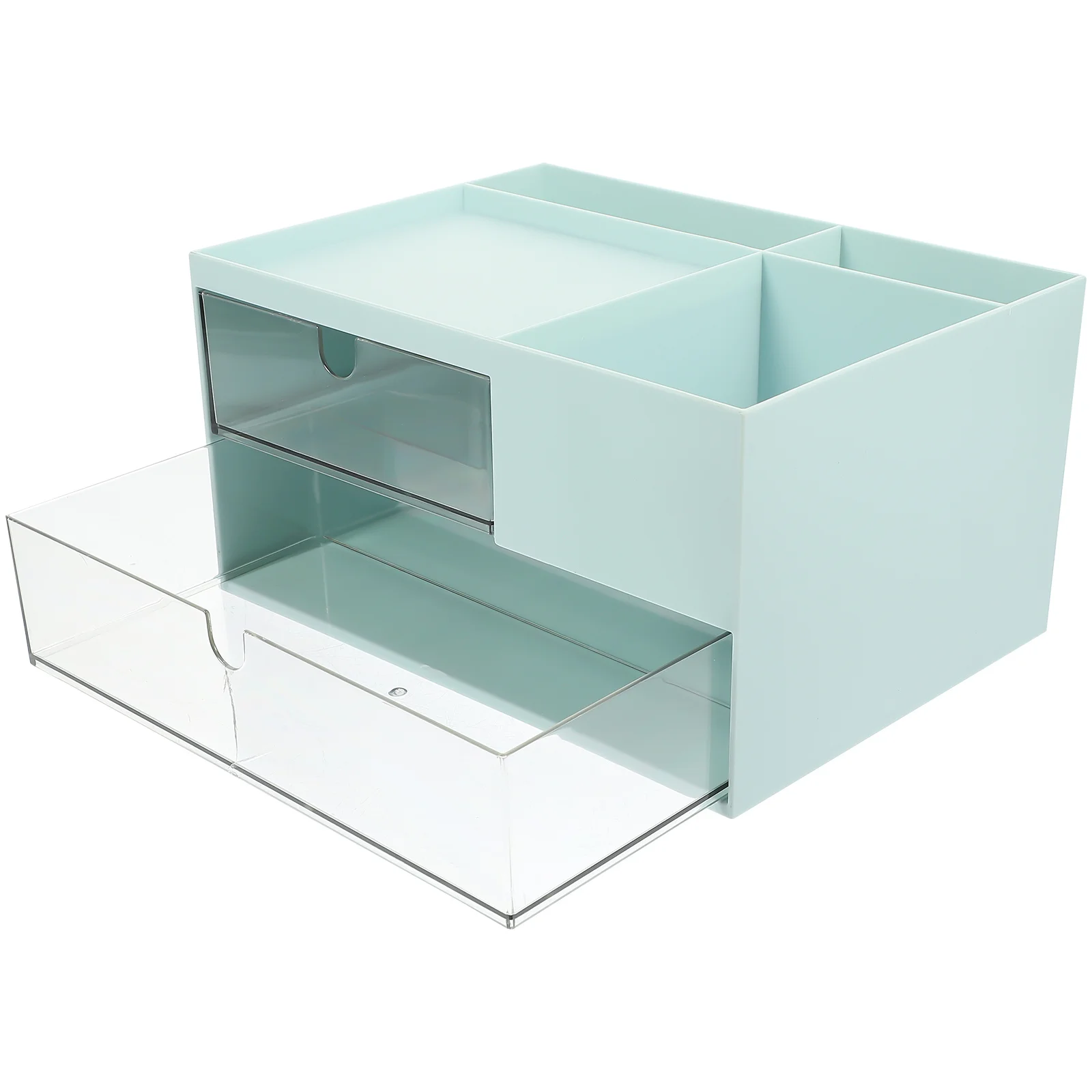 Desktop Storage Box Table Drawer Design Stationery Organizer Makeup Storage Case Modern Tabletop Organizer