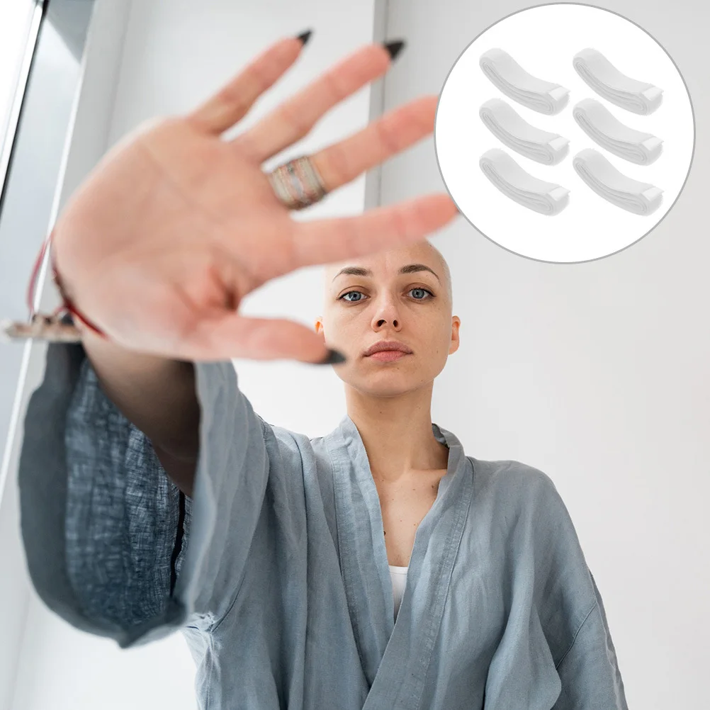 6 stücke Elastische Befestigungs Strap Katheter Bein Unterstützung Polyester Urin Beutel Halter Fixierung Gürtel Für Den Täglichen Gebrauch Pflege
