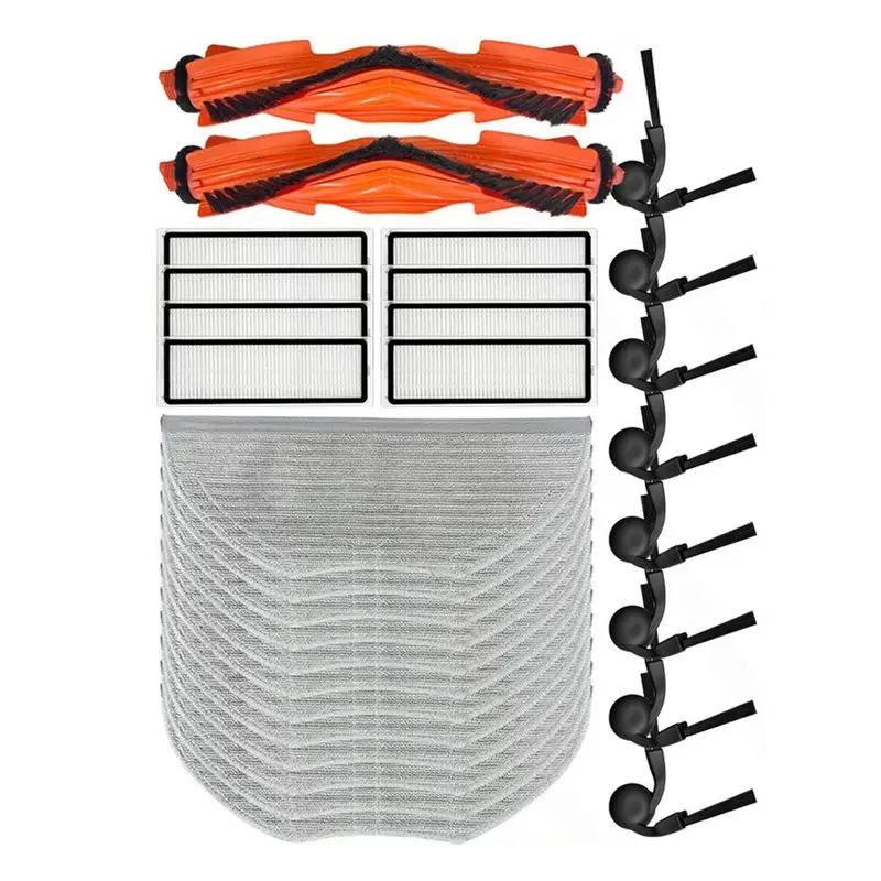 

A61I For Xiaomi Robot Vacuum S40 / OV81 Vacuum Replacement Parts Main Side Brush Mop Cloth HEPA Filters Accessories
