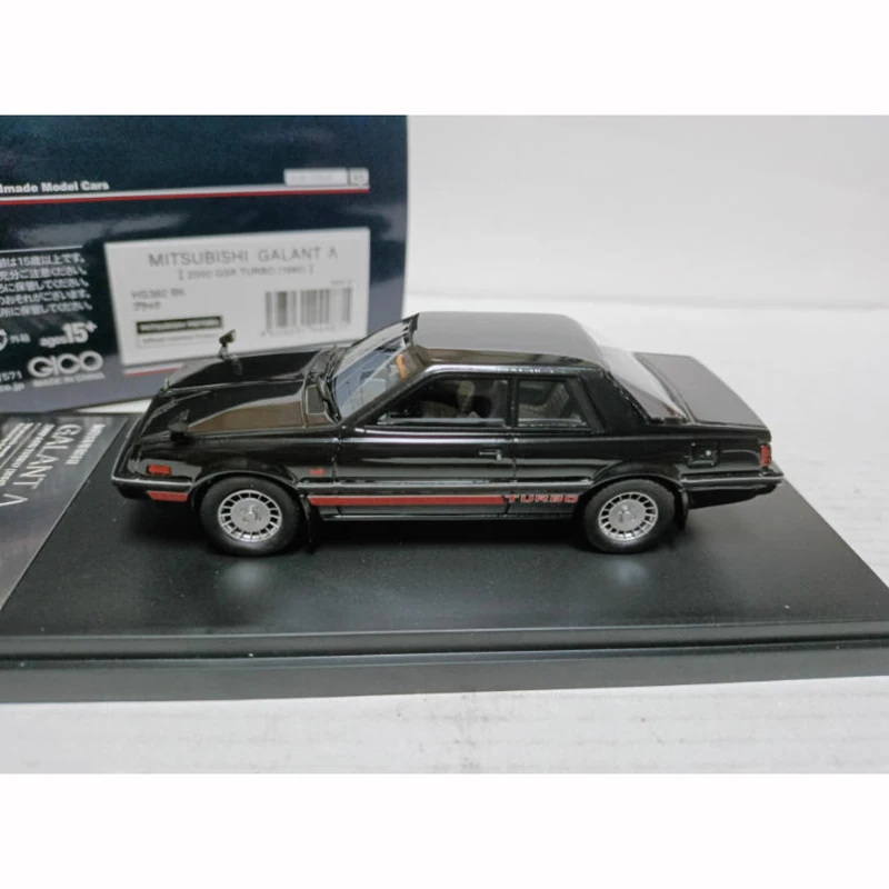 

Приветственная история 1/43 Galant 2000 GSR Turbo 1980, модифицированная модель автомобиля из смолы для взрослых, классическая коллекция, украшение для дисплея, подарок, сувенир