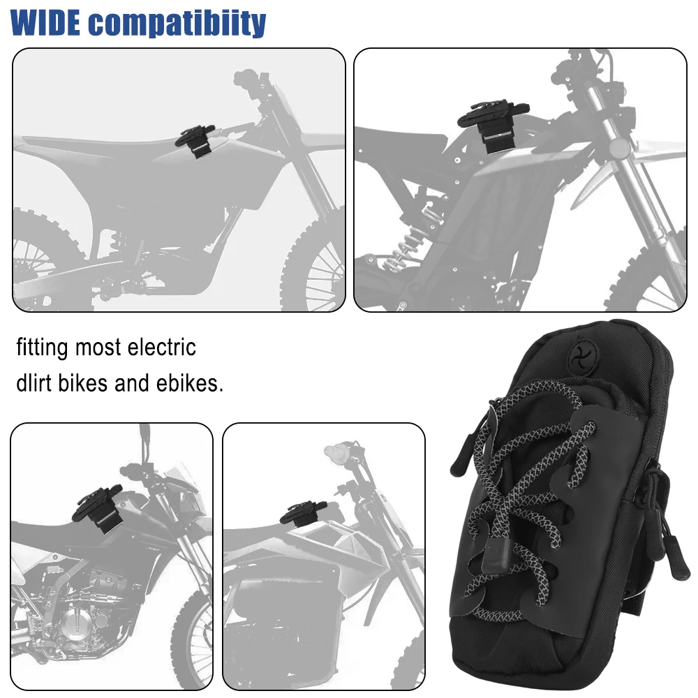 Battery Cover Bag Outdoor Sports Phone Bag Arm Wrist Bag for Electric Motorbike for Segway X160 X260 for Sur-Ron Ultra Bee