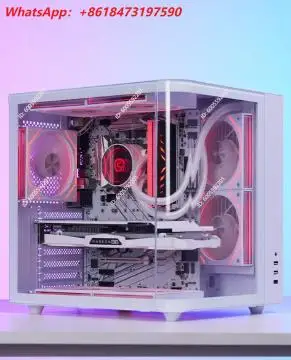 CH2 + Desktop Computer ATX Main Box White Side Transparent Sea View Room Mini Games 240 Water Cooling