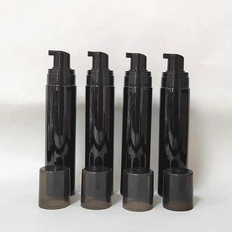 

10pcs 100ml Black Foaming Pump Bottle Facial Cleanser Portable Plastic Foam Bottles Refillable Lotion Shampoo Dispenser