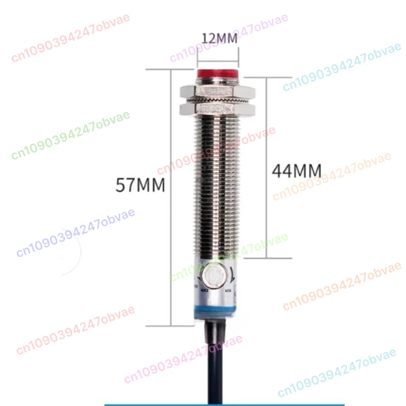 

Водонепроницаемый фотоэлектрический переключатель, датчик диффузного отражения, цилиндрический M12/M18, трехпроводной постоянный ток на большие расстояния