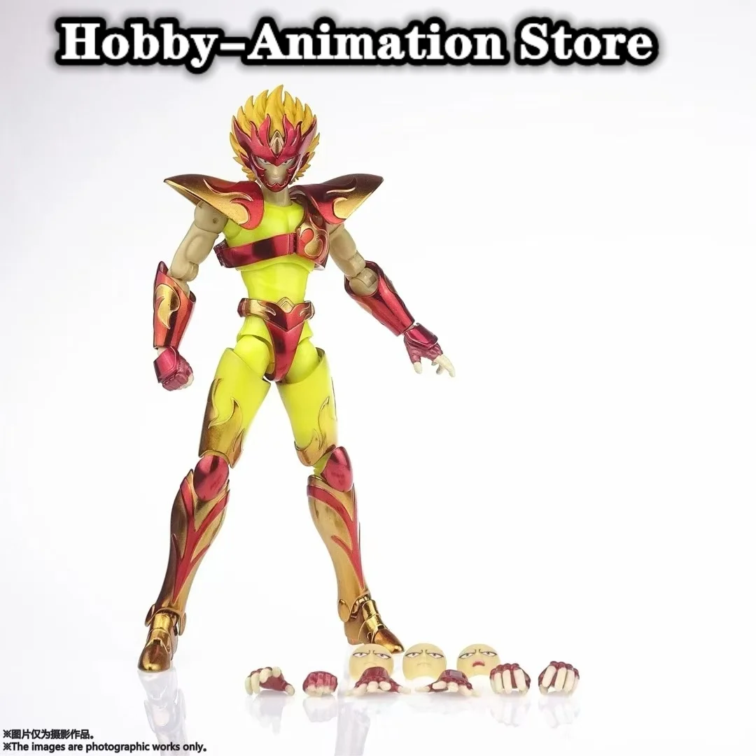 [متوفر] MST J Model Saint Seiya Myth Cloth EX Crystal Flame Saint Action Figure Knights of Zodiac Silver