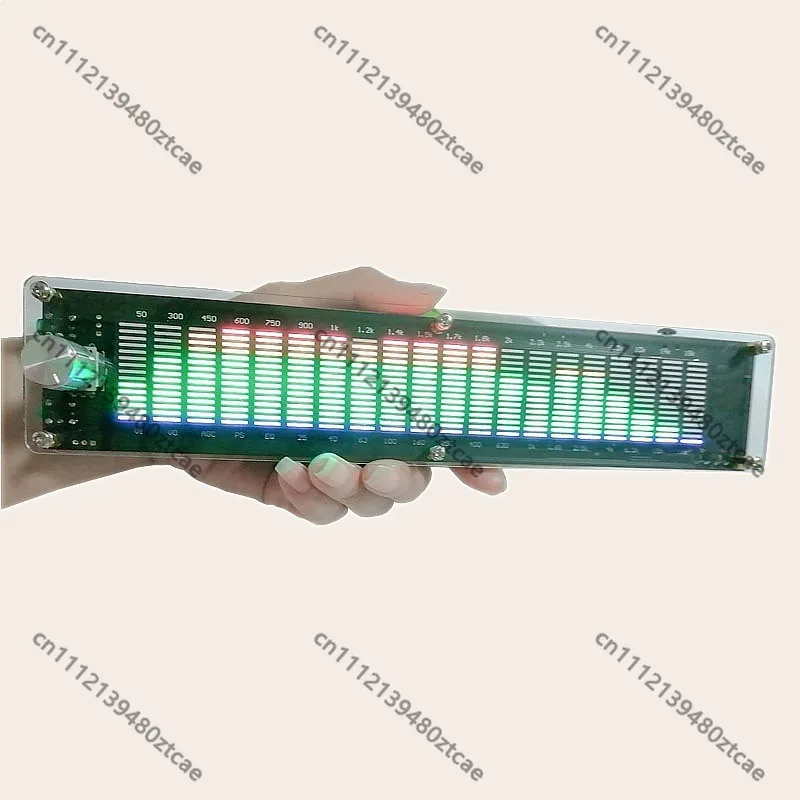 Nvarcher Music Spectrum Level Light Multi-Mode DSP Equalizer EQ Sound Control Pickup Color with Acrylic Housing