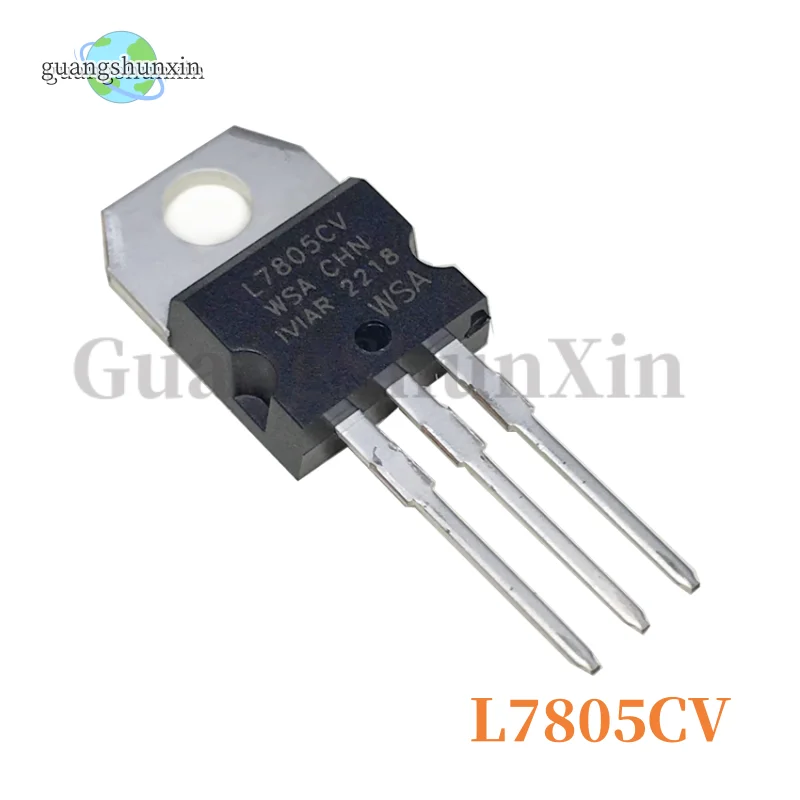 10pcs (M) NEW L7805CV L7812CV L7815CV L7824CV L7809CV LM317T L7905CV L7912CV L7915CV TO-220 Triode voltage-regulator tube