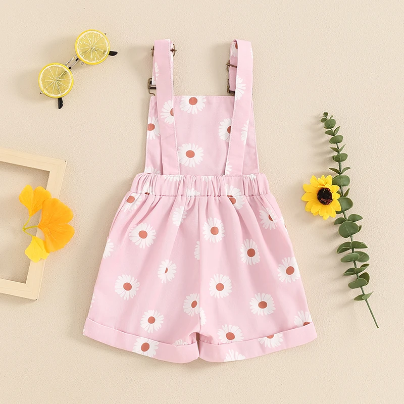 Kids Baby Clothing Girl Strap Sleeveless Romper Toddler Sling Jumpsuit For Newborn Shorts Overalls Clothes