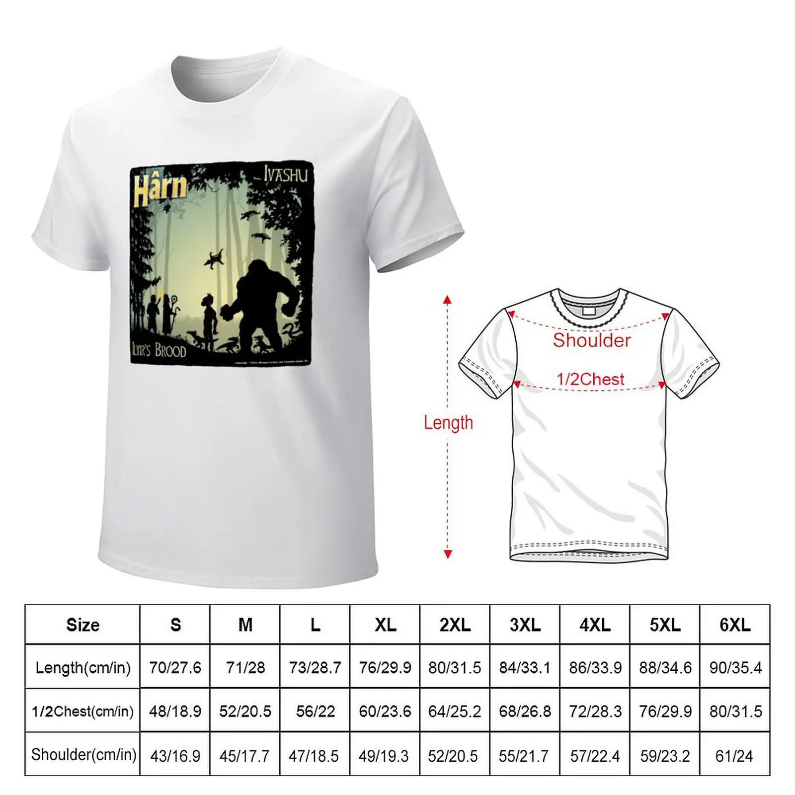 Copy of Ivashu, Ilvir's Brood T-Shirt tops anime sublime Men's t-shirt