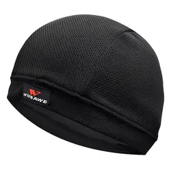 WOSAWE Moisture Wicking Cycling Cap Cooling Skull Cap Helmet Lining Breathable Running Cycling Hat Quick Dry Sports Cap