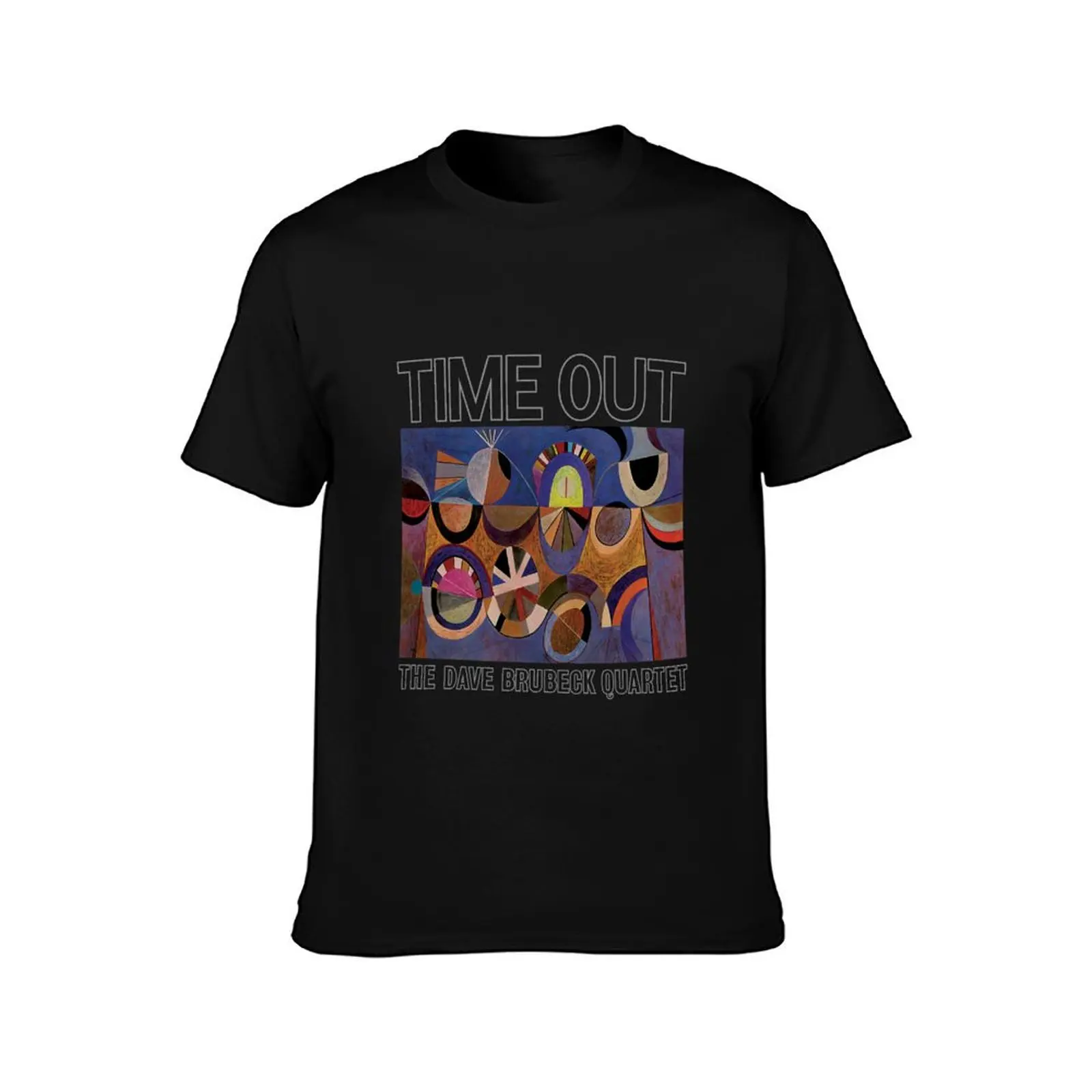 Dave Brubeck Quartet Time out T-Shirt Summer Casual Cotton Tee Oversized Streetwear Tops Vintage Graphic Print 100% Cotton