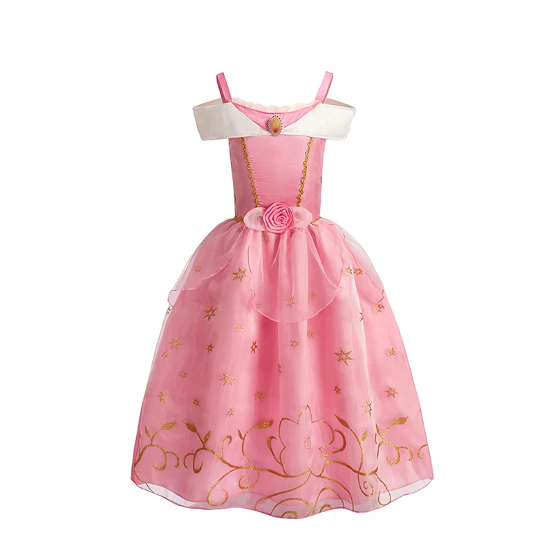 أميرات ديزني دور زي حفلة تنكرية فيستدو عيد الميلاد عيد الميلاد كرنفال فستان رابونزال حسناء سنو وايت فستان تنكر