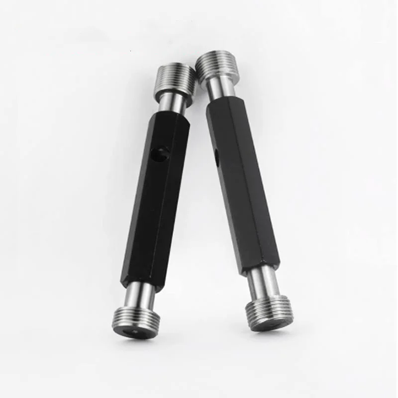 1PCS M16-M20 Steel Mer-cury Gage Metric Fine Thread Plug Gauge High Quality Wholesale 6H M16 M17 M18 M19 M20