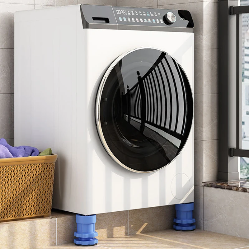 New Universal Adjustable Height Washing Machine Foot Pads Anti Vibration Refrigerator Base Fixed Non-Slip Pad Support Stands