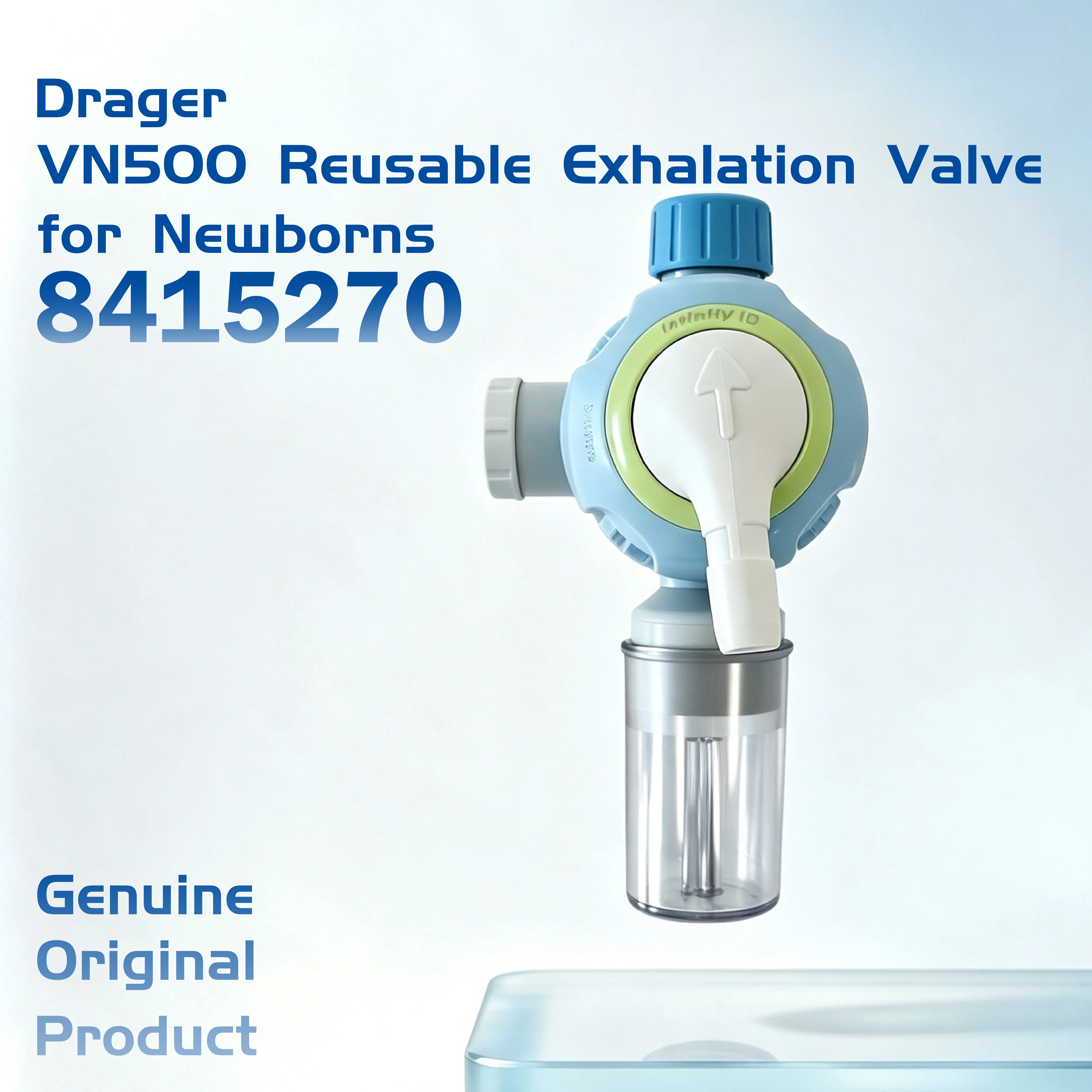 8415270 Drager ID_Expiration valve For VN300 VN500 VN600 VN800