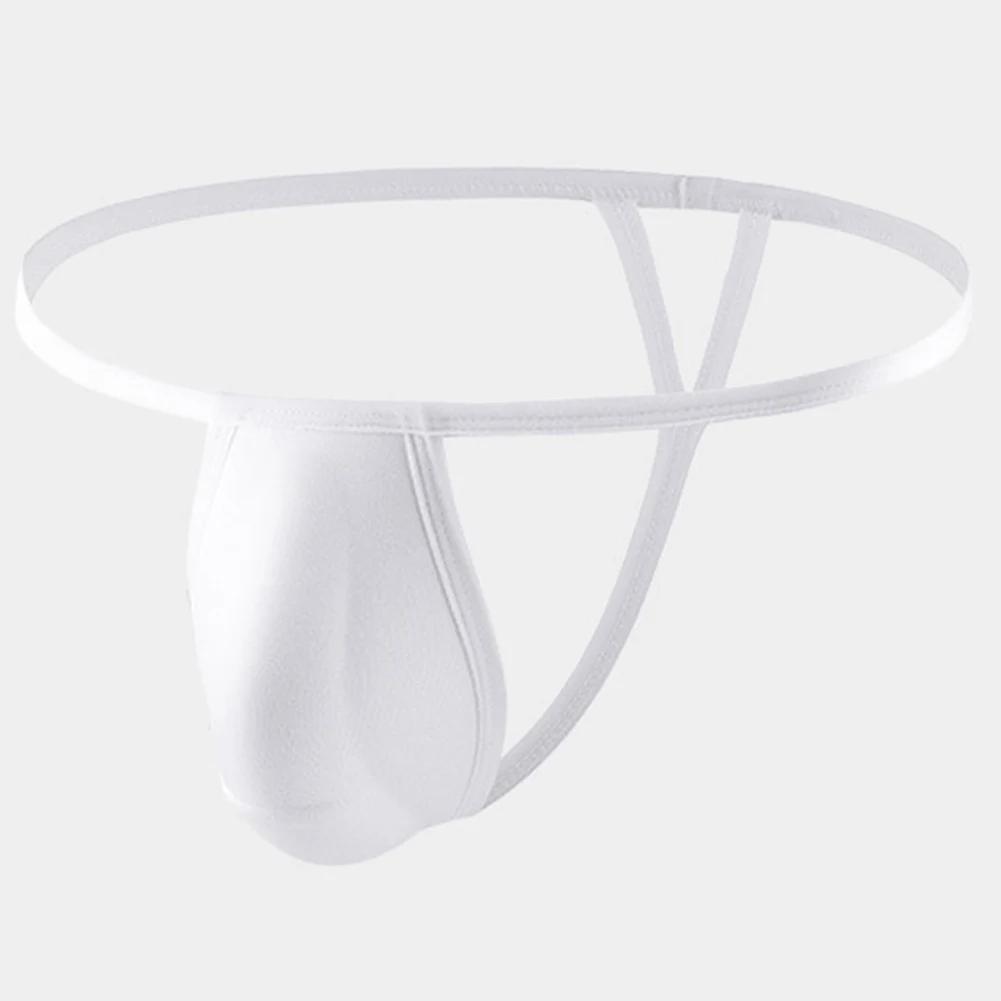Comfy Fashion Thong Brief Underwear Solid Brand New Bulge Cup Cup Daily Enhancing For All Season Low Waist Male