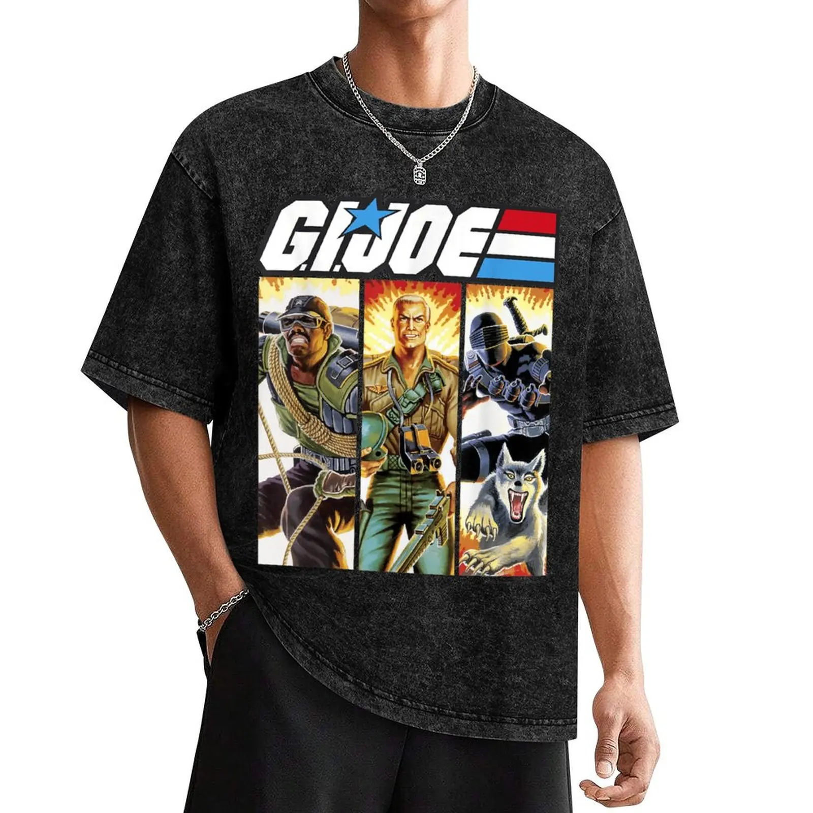 

G.I. Joe T-Shirt football t shirt plus size clothes t shirt men 100℅ cotton