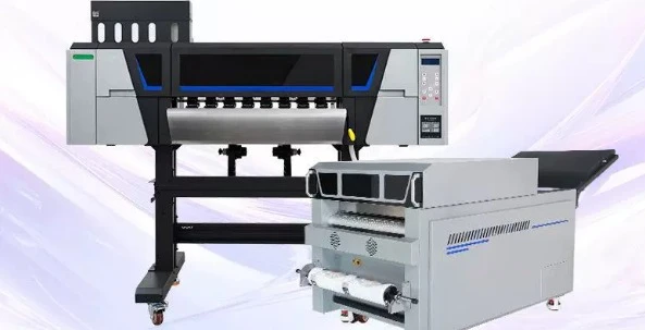 large-format digital dtf printer printing machine with Upgraded Version powder shaker