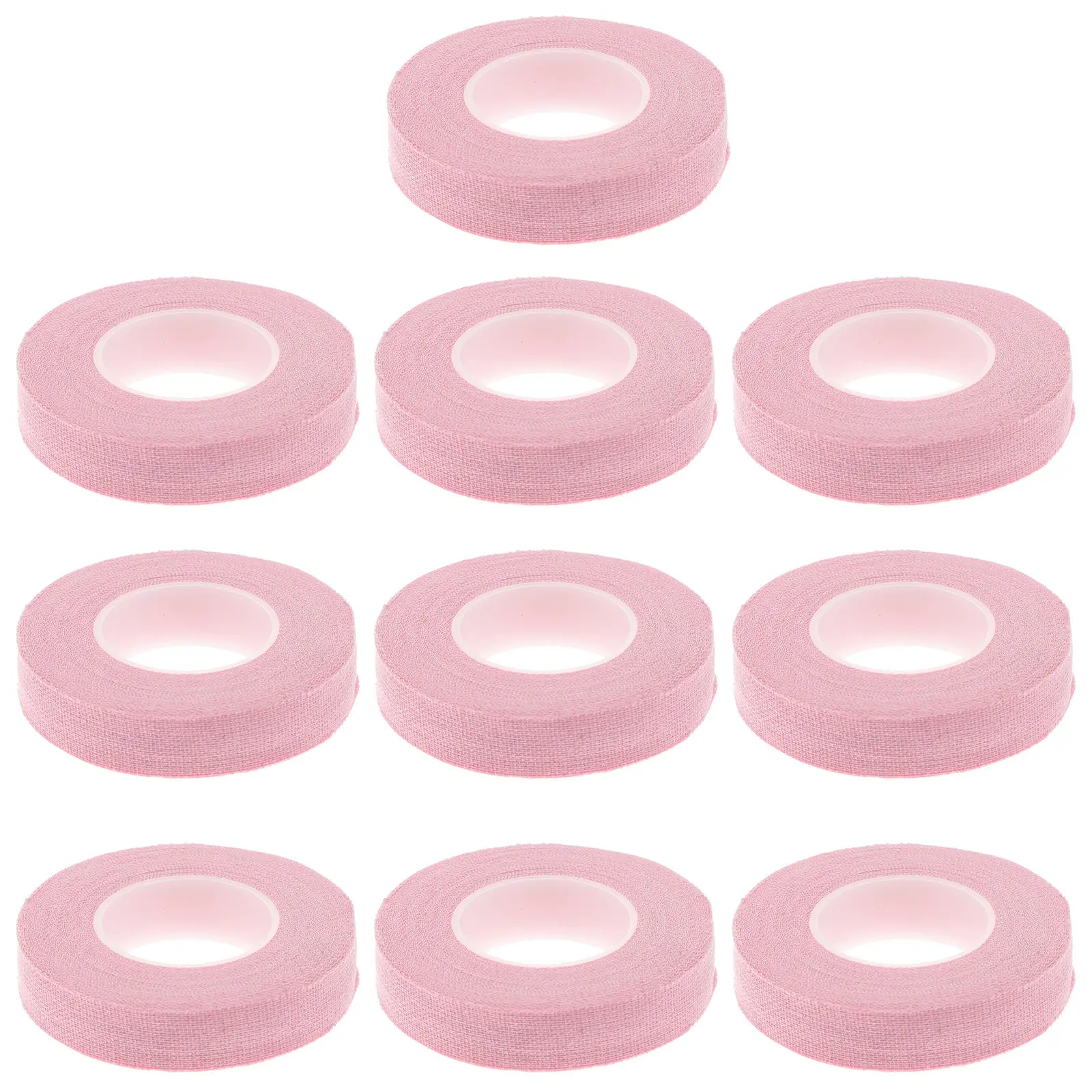 10 rollos de cintas adhesivas para uñas de cítara china, protector de dedos de algodón transpirable autoadhesivo para guzheng, guitarra y pipa.