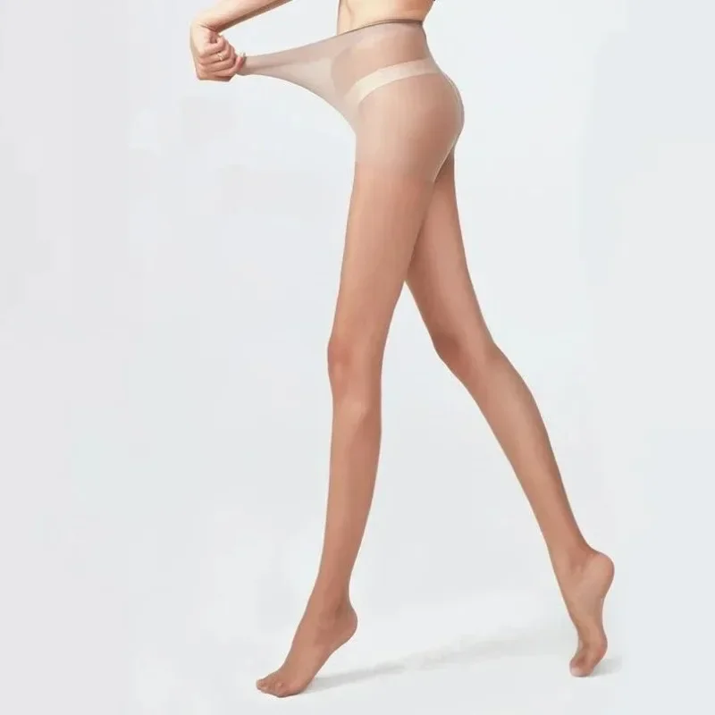 1/2 Pcs Internet Famous Stockings for Women in Summer Invisible Sun Protection Leg Anti Hook Silk Freely Cut Pineapple Pantyhos
