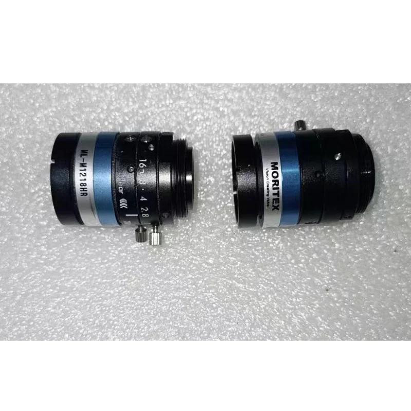 Second hand 12mm visual lens ML-M1218HR lens transparent testing OK and fast delivery