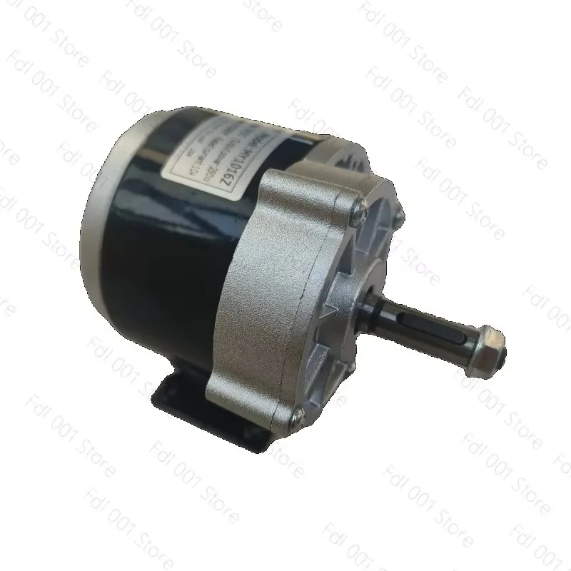 Flat Trolley Brushed Reduction Motor Wheel Assembly 36V250W Modified Long Shaft