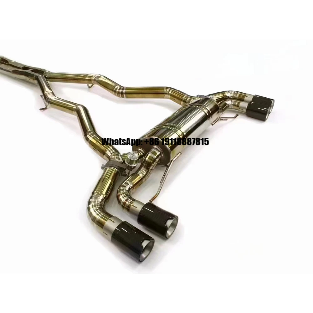 

Hot Sale Valvetronic Titanium Exhaust Pipe for Bmw M5 F90 4.4t Exhaust System High Performance Catback Exhaust Muffler