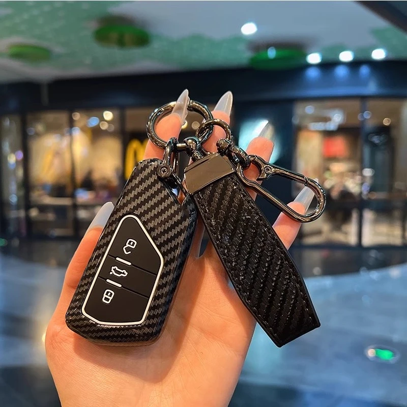 

Suitable for Volkswagen ID3 ID4 ID6 ID7 Aluminum Alloy + TPU Car Remote Key Case Cover Better Protection