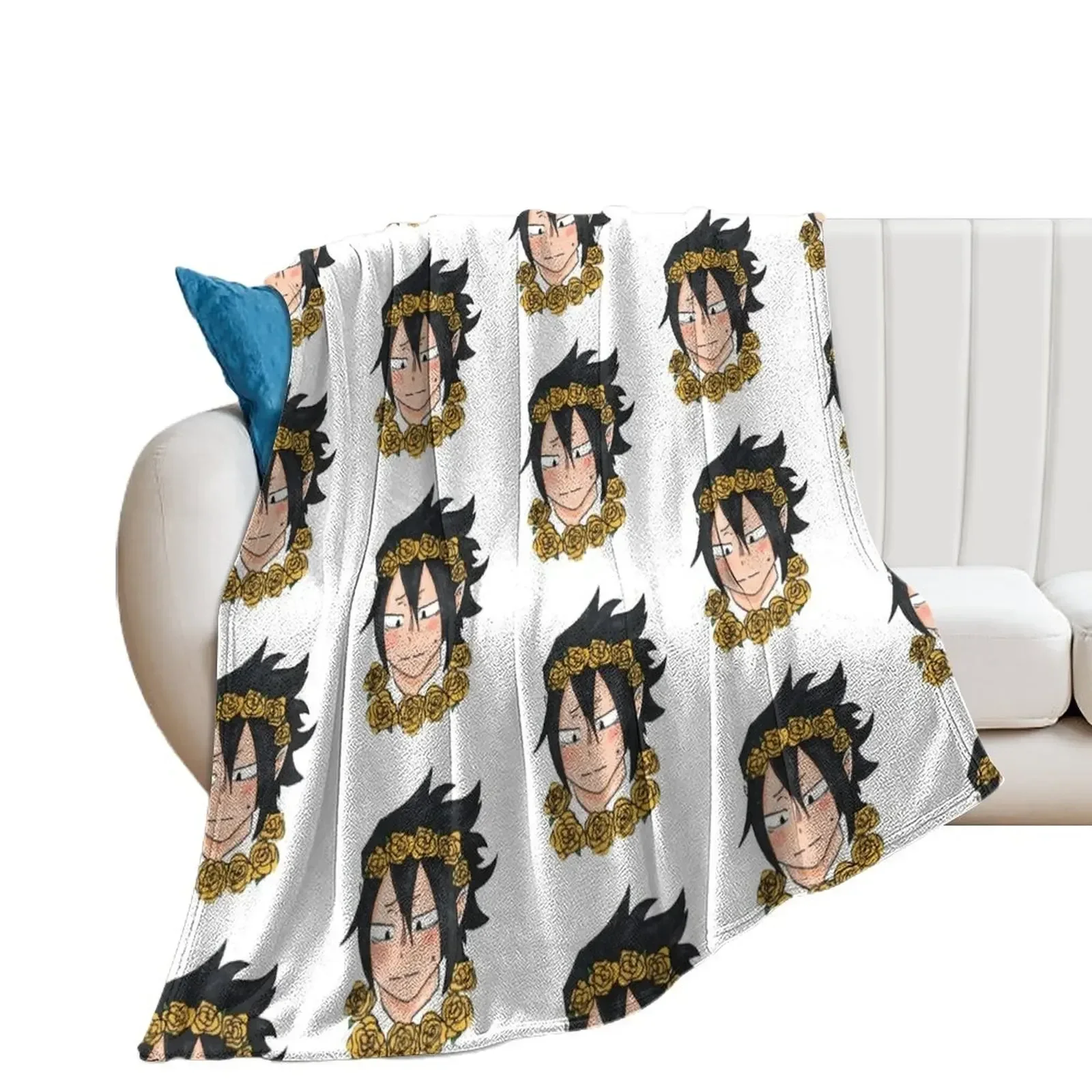 Tamaki Amajiki Flower Crown Throw Blanket Blankets For Baby for winter Decorative Throw Blankets