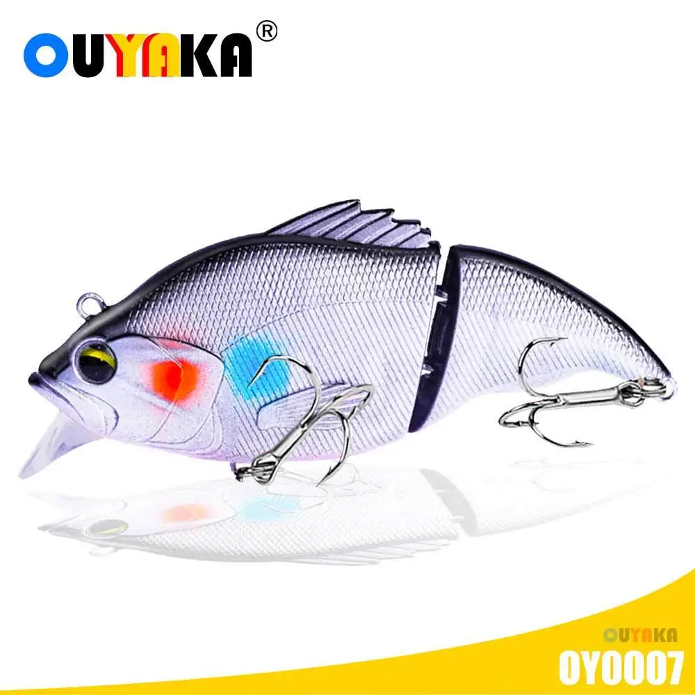 

Slow Sinking Fishing Lure Vibration Swimbait 75mm 13g Two Knot Minnow Wobblers Peche Accessories Isca Artificial Carp Equipment