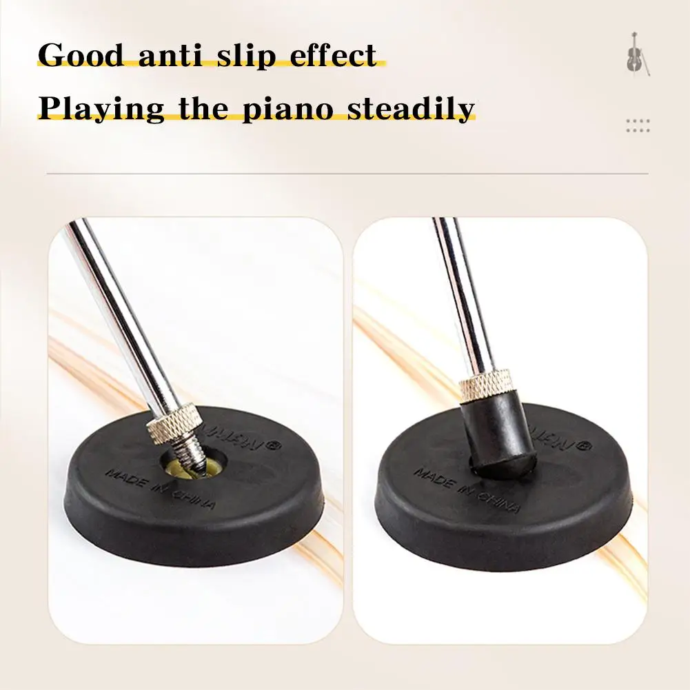 Cello Anti-slip Rug Pad Stop End Pin Stand Holder Rubber Floor Protector Violoncello Stoper Musical Instruments Part Accessories