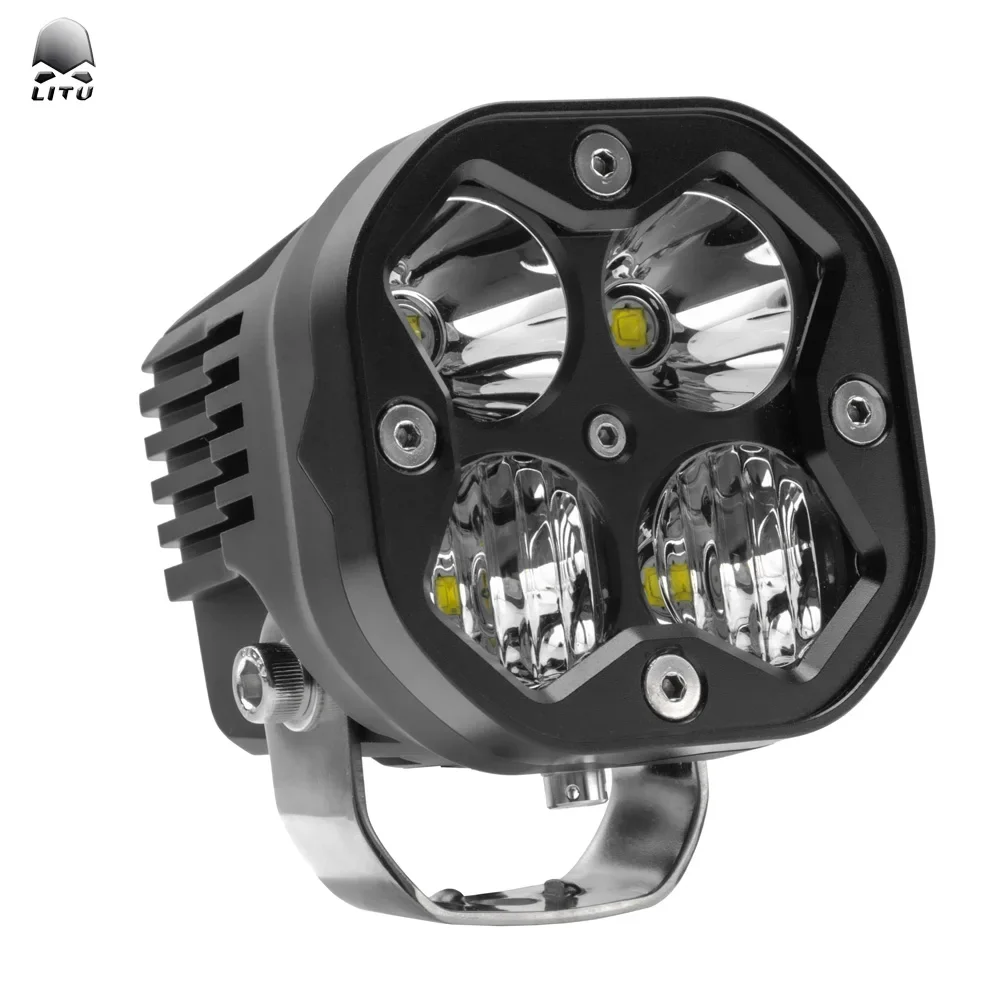 

Good Price Super Bright Motorcycle Led Spotlight Accessories Lights 40 Watt Spot Light For Motorcycle