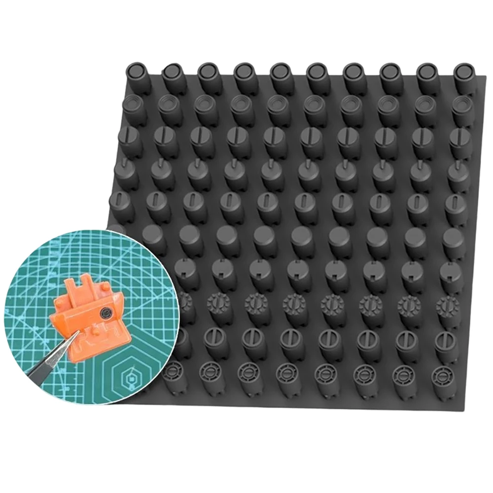 Model Detailing Parts Mold Rivets Diameter 2mm/3mm Model Kit For Detail-Up Hex Rivet Nuts 4mm Height