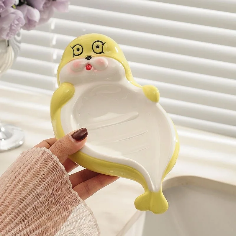 

Милая домашняя мыльница с уплотнением, новая сливная мыльница, мыльница, стеллаж для хранения туалета, керамическая мыльница