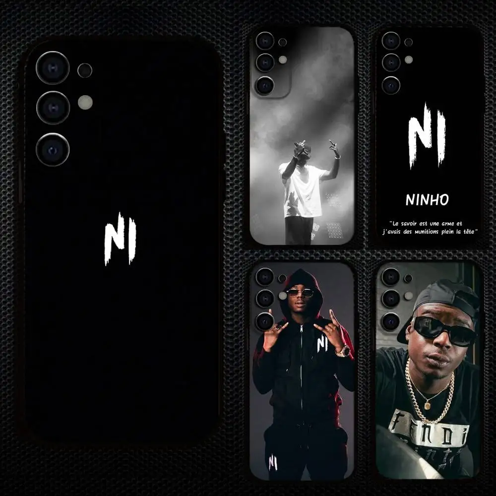 

Rap N-Ninho NI Phone Case For Samsung S25,S24,S21,S22,S23,S30,Ultra,S20,Plus,Fe,Lite,Note,10,9,5G Black Cover