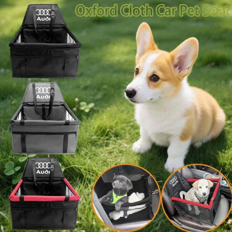 

Автомобильный логотип, складные товары для домашних животных, водонепроницаемый коврик для собак, одеяло, безопасное одеяло для домашних животных для Audi A1 A3 A4 A5 A6 A7 A8 Q2 Q3 Q5 Q7 Q8 Quattro S7 S8 S