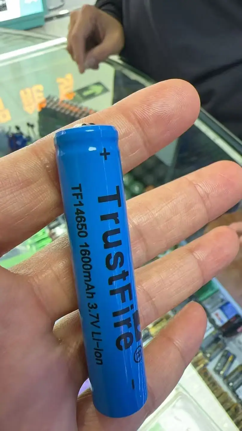 Buy More Will Cheap Authentic 3.7V Polymer Lithium Battery 14650 1600mAh Full Capacity Rechargeable Battery