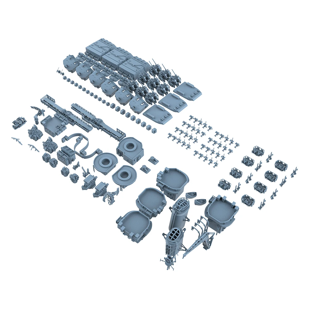 SSMODEL SS700334 1/700 Model Upgrade Sets USS Pittsburgh For Trumpeter05726