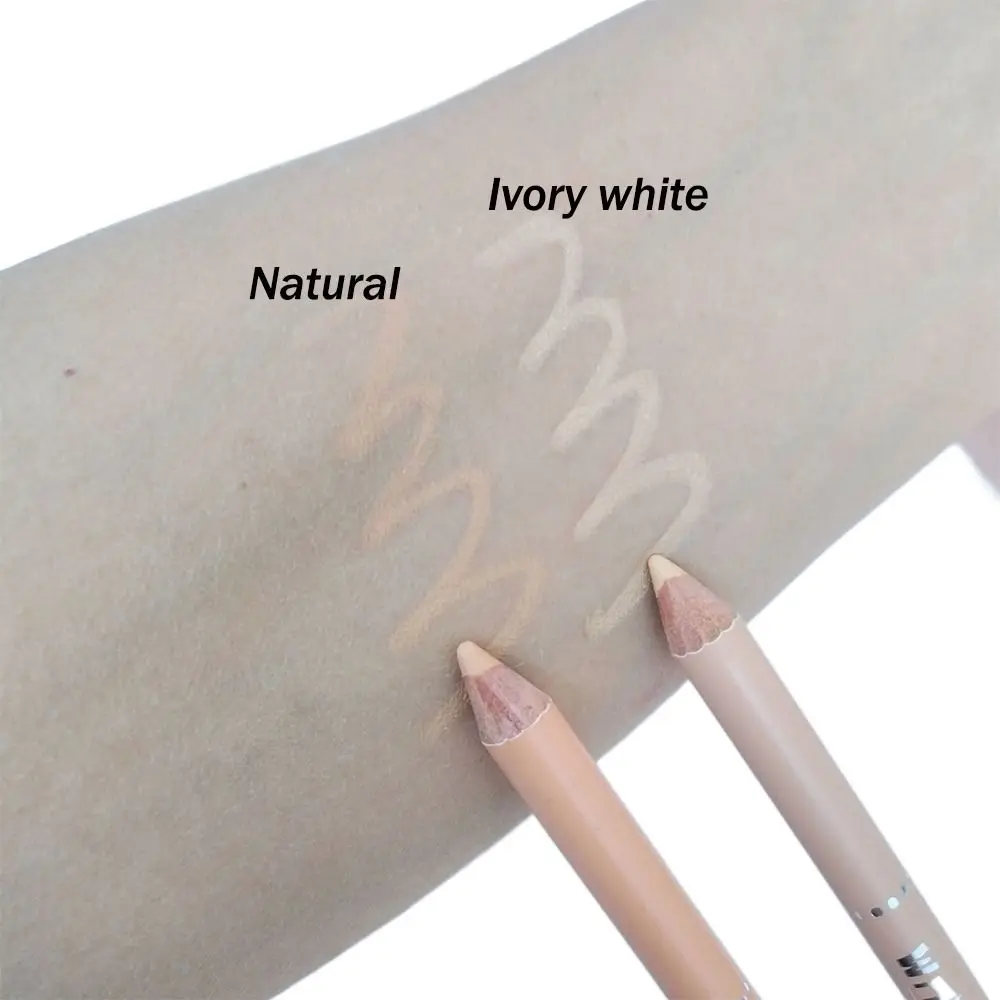 12 قطعة 2 ألوان قلم خافي عيوب الوجه يمكن الكمال إخفاء العيوب الدائرة الداكنة عجب المخفي قلم رصاص يحدث لون البشرة