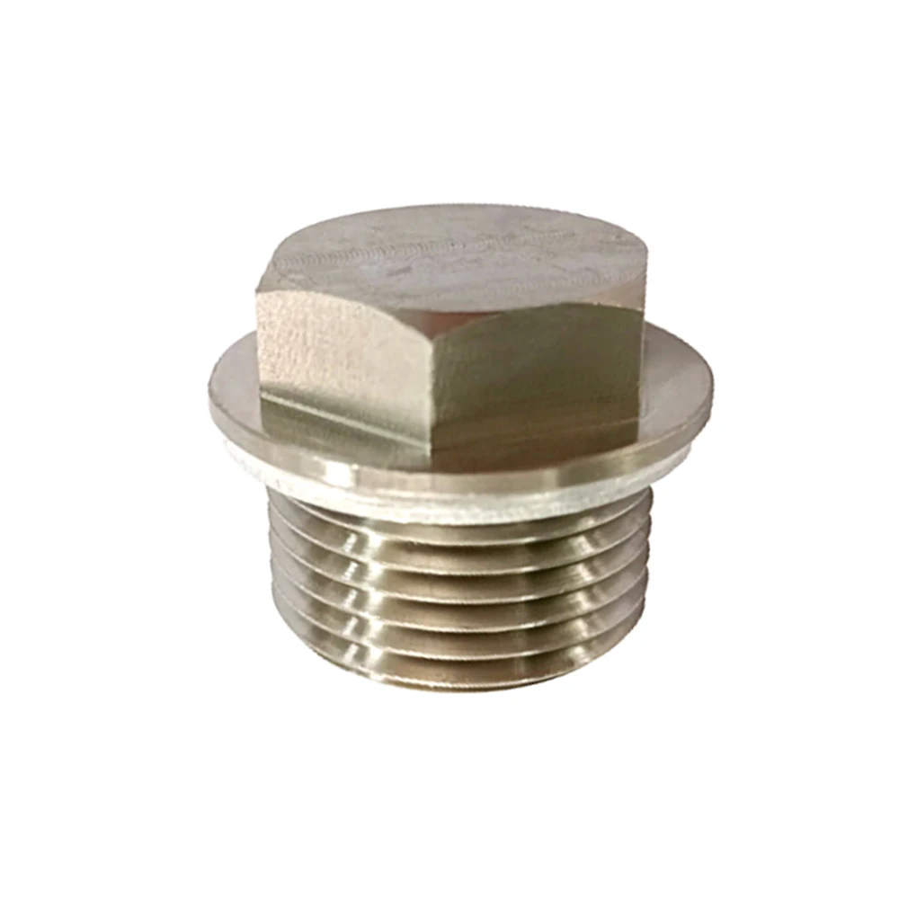 1pcs M14 x 1.5 M12 M16 M18 M20 Magnetic stainless steel Oil Drain Plug Sump Drain Nut Bolt with Copper Gasket Car Accessories