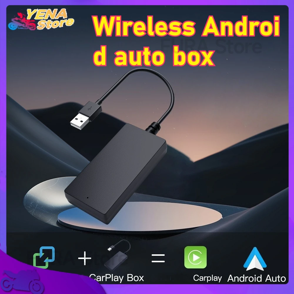 

2025 Plug and play Carbit link to wireless Carplay Android AUTO box car navigation intelligent car machine interconnection