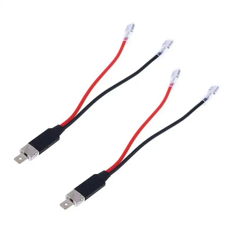 2PCS H1 Replacement Single Converter Wiring Connector Cable Conversion Adapter Holder For HID Headlight Bulb Accessories