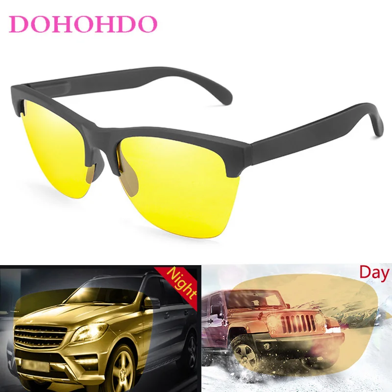 

DOHOHDO Anti-glare Night Vision Glasses For Driving Men Yellow Lens Polarized Sunglasses Eyeglasses Fishing Driver Goggles Gafas