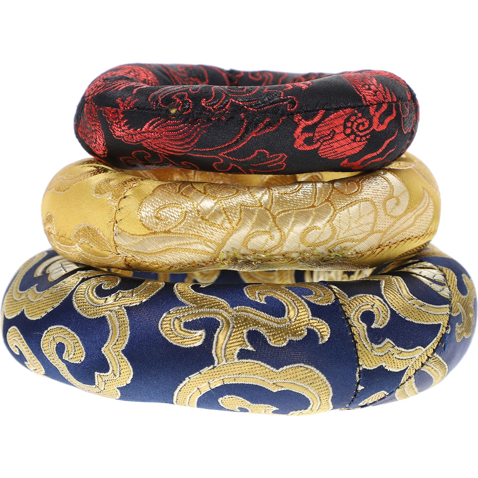 

Tibetan Bowl Holder Singing Bowls Buddha Sound Bottom Mat Cushion Pad Chanting